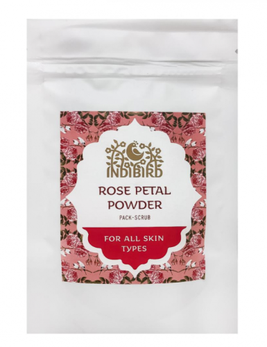 Порошок из лепестков розы (Rose Petal Powder) 50 г, Indibird